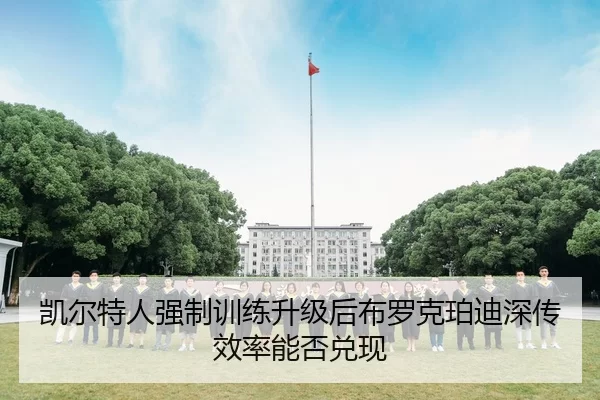 凯尔特人强制训练升级后布罗克珀迪深传效率能否兑现